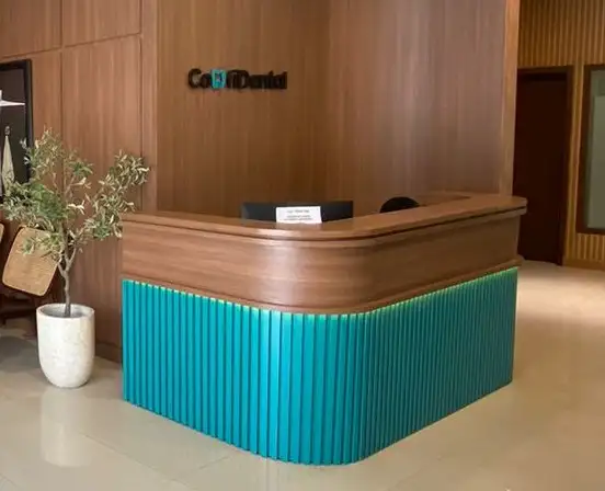 Interior Klinik Gigi ConfiDental Alumunium